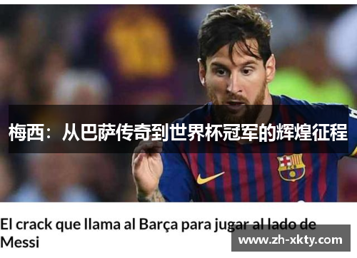 梅西：从巴萨传奇到世界杯冠军的辉煌征程