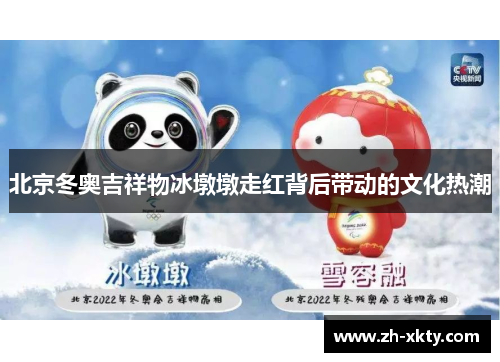 北京冬奥吉祥物冰墩墩走红背后带动的文化热潮